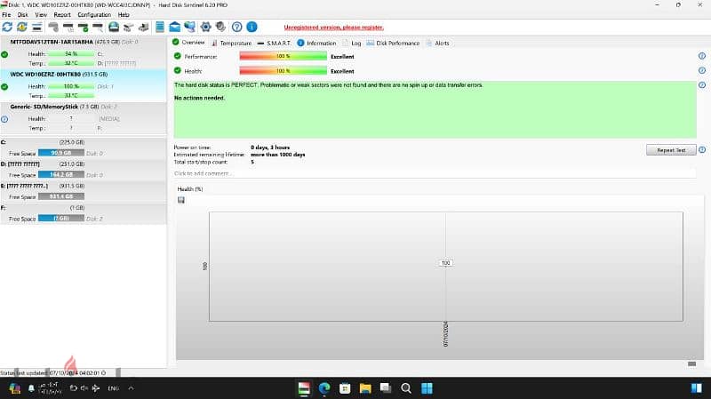 Wd blue 1tb hdd hard disk pc 5400 rpm هارد كمبيوتر 1 تيرا جديد 8