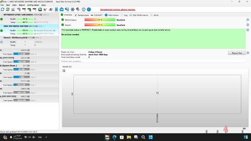 Wd blue 1tb hdd hard disk pc 5400 rpm هارد كمبيوتر 1 تيرا جديد 9