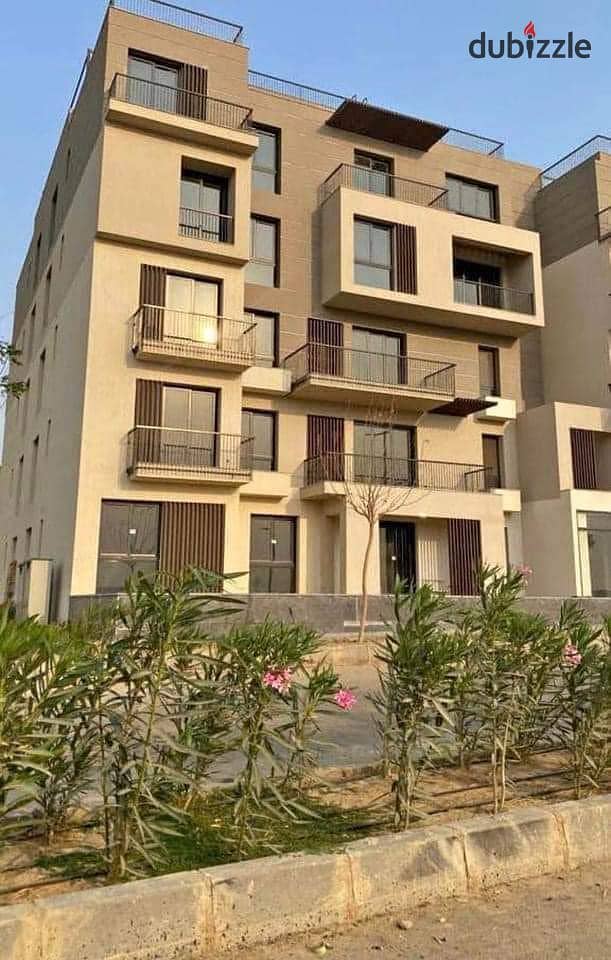 Apartment for sale in installments in Sodic, minutes from Madinaty, fully finished, landscape view 0