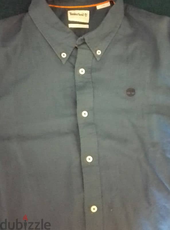 Timberland original linen shirt slim fit size L 4