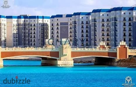 Lagoon View Apartment  immediate delivery  directly in front of El Alamein Towers  in the Latin Quarter  North Coast  New El Alamein City