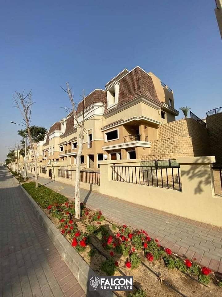 villa for sale 40% discount  in sarai new cairo 2