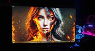 MSI g241 ips 144hz 1ms بدون خدش في ضمان لسه