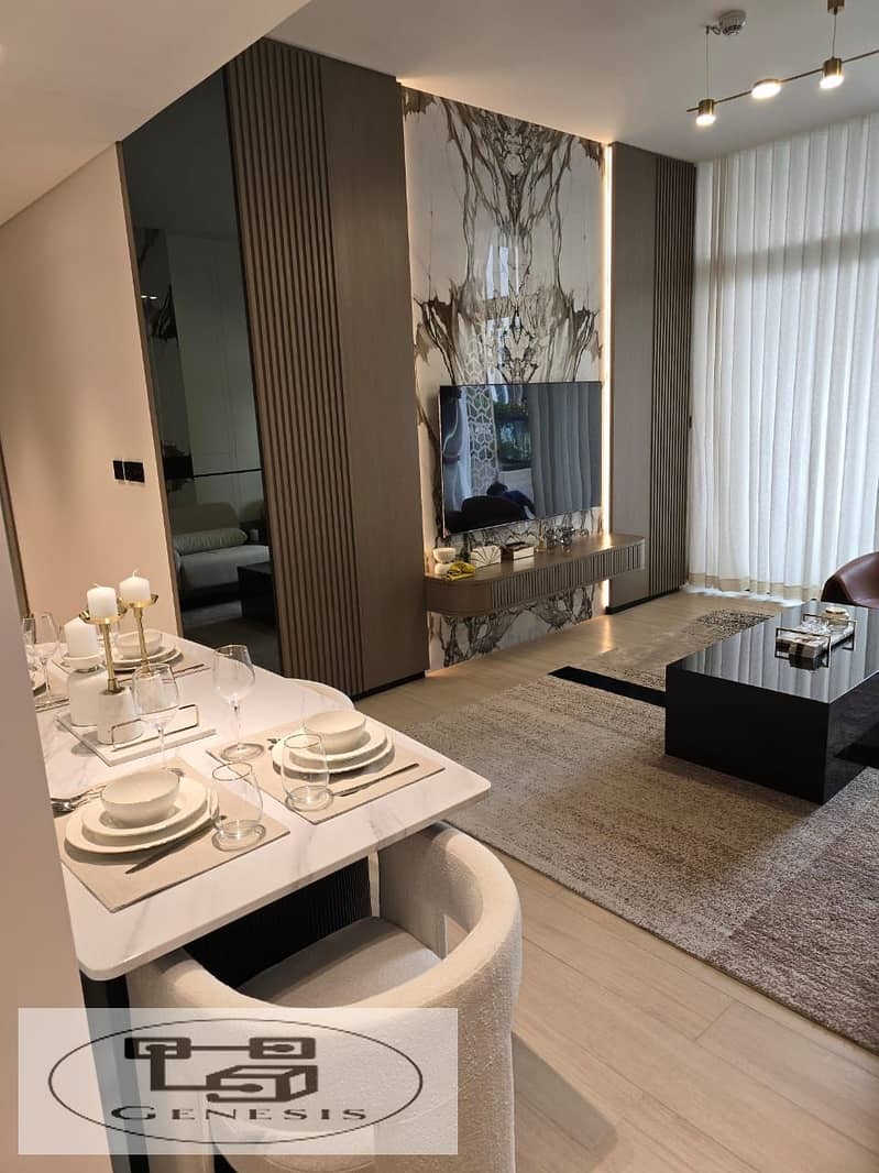 lagoon apartment with an amazing price in swan lake west zayed HASSAN ALLAM 1