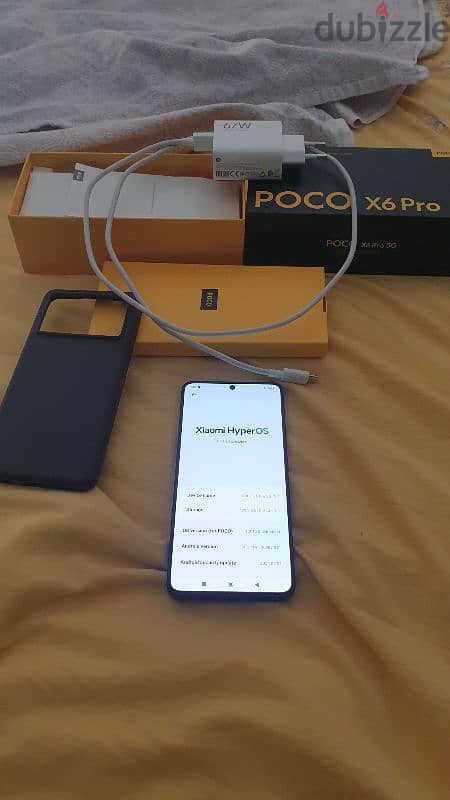 pocox6pro استعمال اسبوعين فقط 0