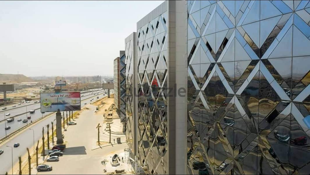 مكتب ايجار700 فى القطاميه office for rent 700 in Katameya 9