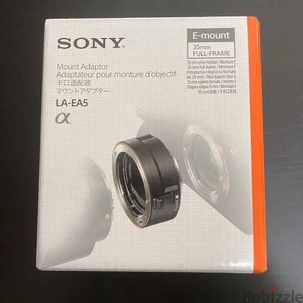 Sigma 105mm for Sony + LA-EA5 adapter 3