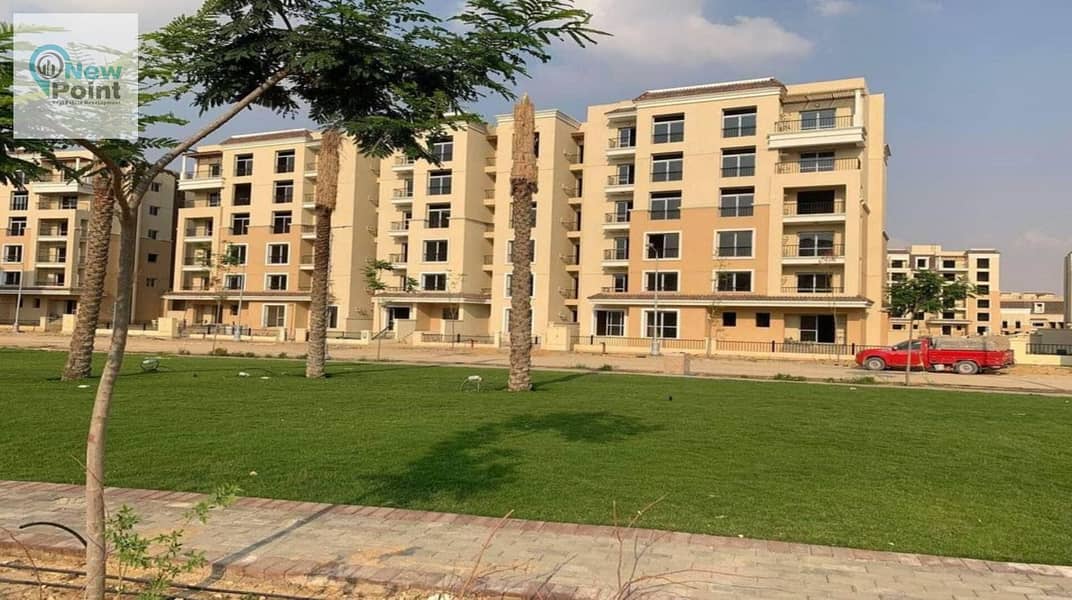 Apartment for sale 80 m in Sarai next to Madinaty and installments over 8 years without interest 1