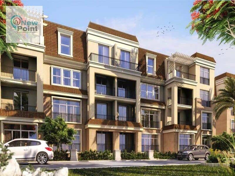 Apartment for sale 80 m in Sarai next to Madinaty and installments over 8 years without interest 8