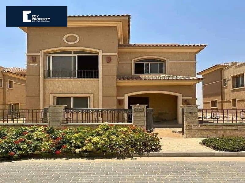 Villa standalone 294m, prime location in Stone Park Compound - with Equal installments over 7 years. 9