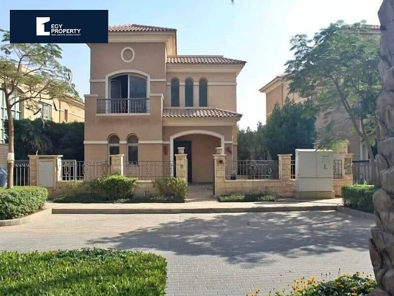 Villa standalone 294m, prime location in Stone Park Compound - with Equal installments over 7 years. 10