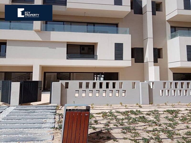 Duplex with garden fully finished, super luxury, in Al Burouj Compound -on the view, with installments 2