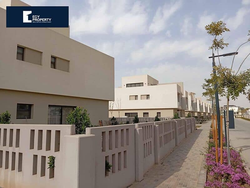 Duplex with garden fully finished, super luxury, in Al Burouj Compound -on the view, with installments 7