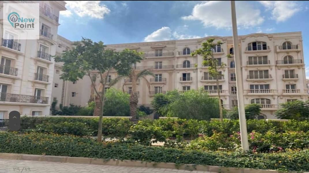 Apartment for sale in Hyde Park New Cairo in installments over 8 years without interest 0