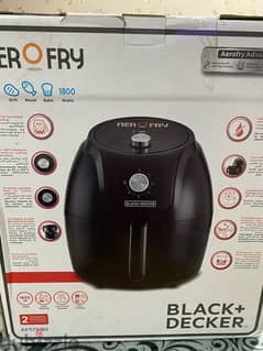 New Black and backer Air fryer 0