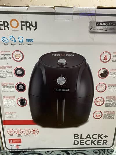 New Black and backer Air fryer