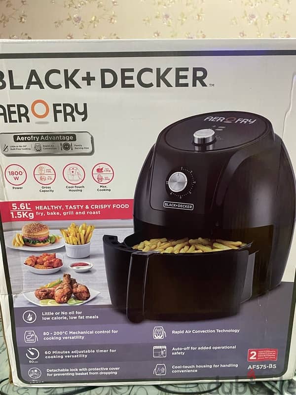 New Black and backer Air fryer 2