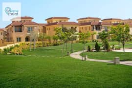 Villa for sale 554m in Hyde Park New Cairo, distinctive view 0