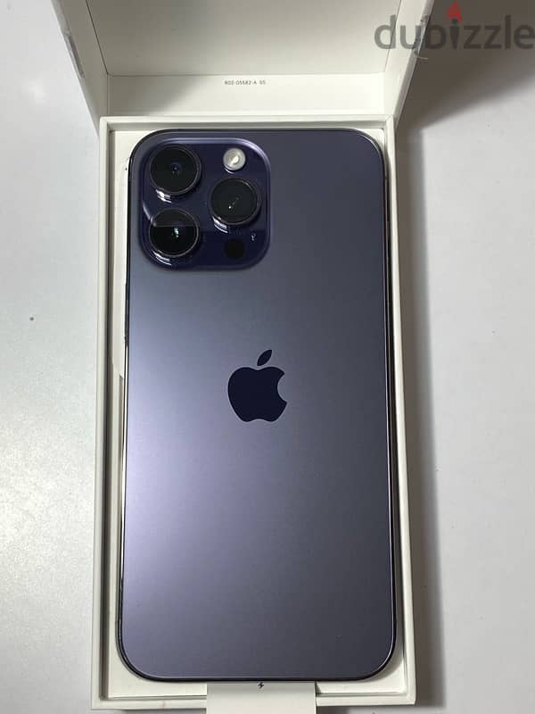 iphone 14 pro max 256 GB deep purple 3