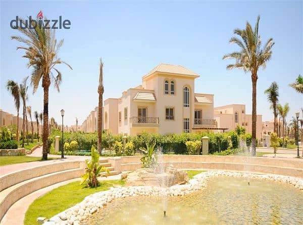 For sale fully finished twin house villa ready for delivery  prime location Greens Compound - Zayed 3