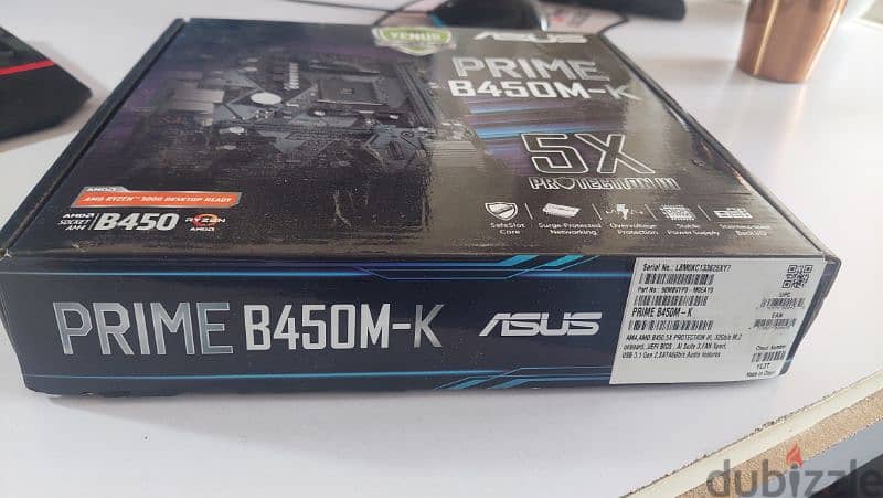 بورده asus  primen B450 m-k 1