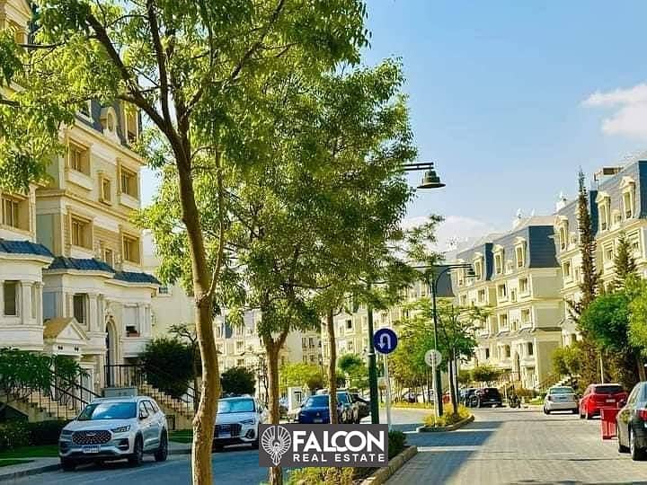 Apartment for sale with garden in installments up to 3032 View Landscape MV Icity October next to Sodic and Juhayna Square 3