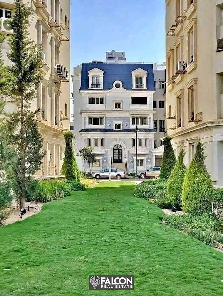 Apartment for sale with garden in installments up to 3032 View Landscape MV Icity October next to Sodic and Juhayna Square 6