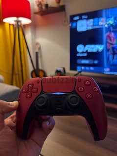 PS 5 Controller (Official Version) - Volcanic Red / دراع بلايستيشن ٥