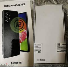 samsung A52s 128/8 Ram سامسونج جديد متبرشم