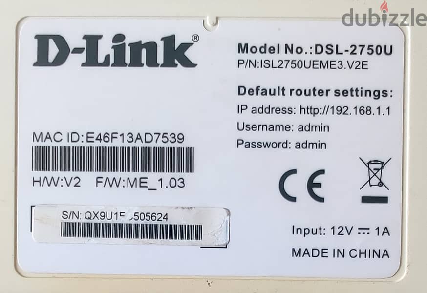 D-Link ADSL Router 2750U 5