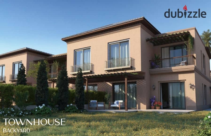 delivery 2026 townhouse in sheikh zayed DORRA village west over 5years 78