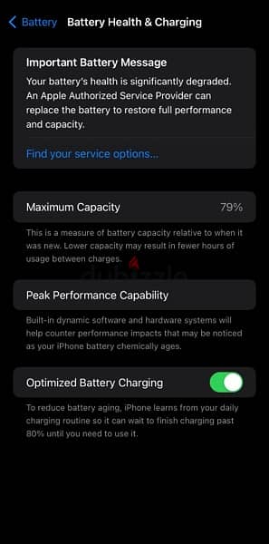 iphone 11 - 128 GB - 79% Battery Capacity 6