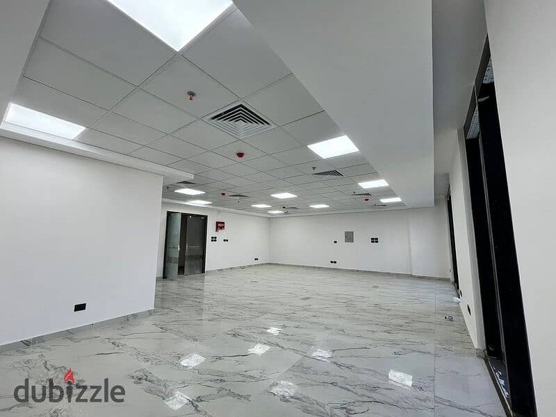 Office fully finished for rent 113 sqm in Hyde business park ready to move 7