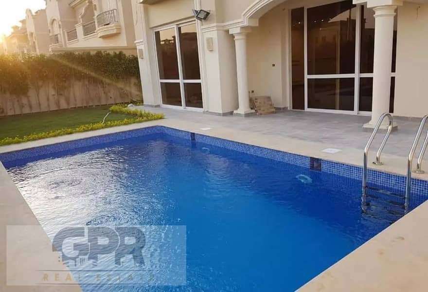 فيلا للبيع جاهزه للسكن فى الباتيو برايم / Villa ready to move in el patio prime 8