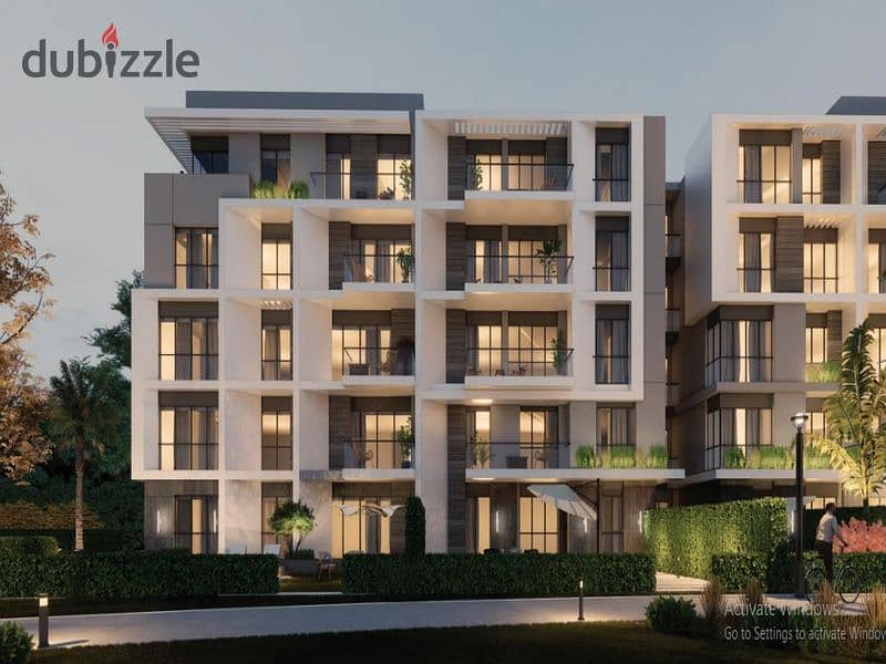 شقة لقطة للبيع في كمبوند تيراس الشيخ زايد بمقدم 10% وتقسيط على 8 سنين - Terrace El Sheikh Zayed 1