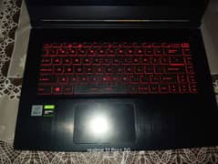 MSI GF63 thin gaming laptop 0