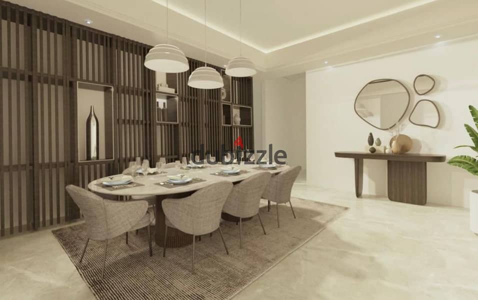 Own a luxurious, fully finished apartment in front of ZED Towers, with installments over 8 years, in Sheikh Zayed 4