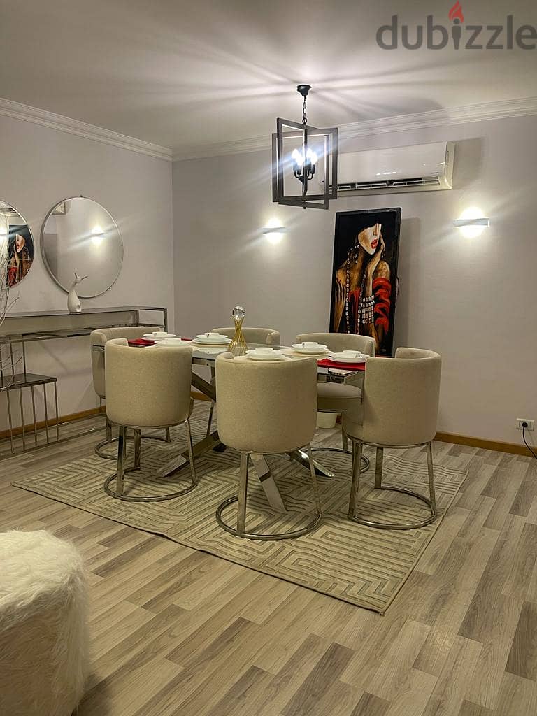 Furnished apartment rent at New Giza شقة للإيجار بالفرش في نيو جيزة 8