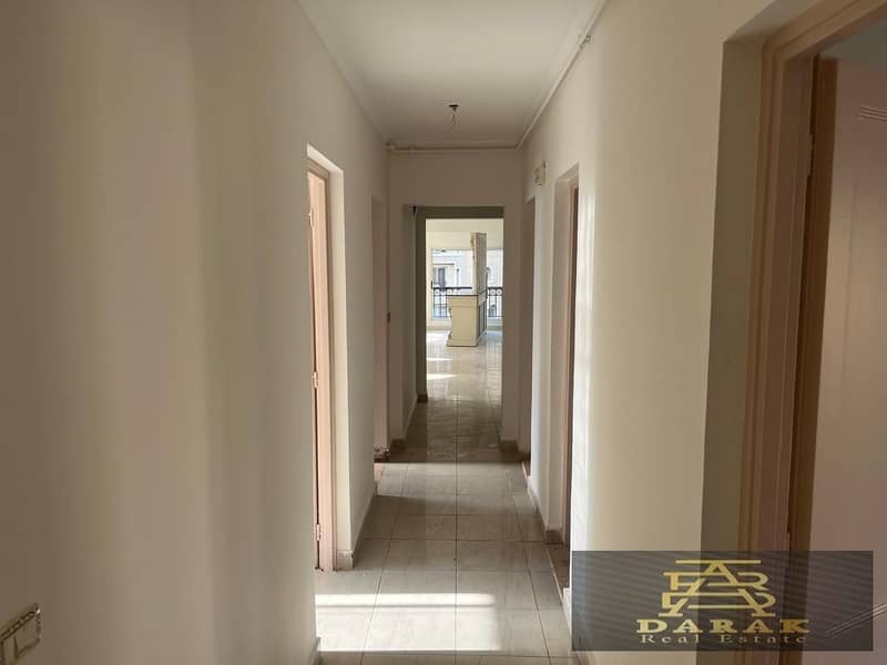 Apartment for Rent: 135 sqm in Madinaty Directly Facing South Park in B3 5