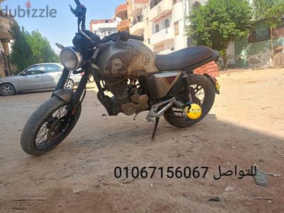 موتوسيكل v250max رخصه سنتين