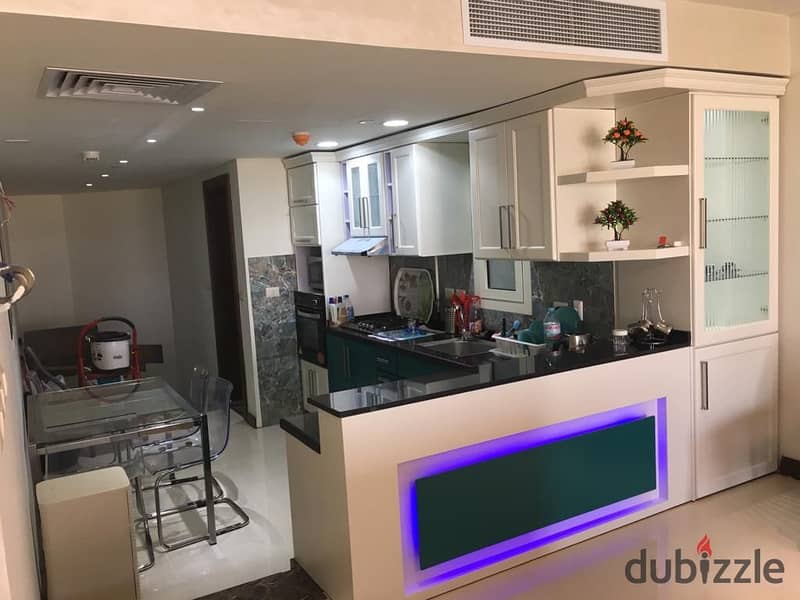 Fully furnished duplex with central air conditioning in Porto New Cairo Compound 27