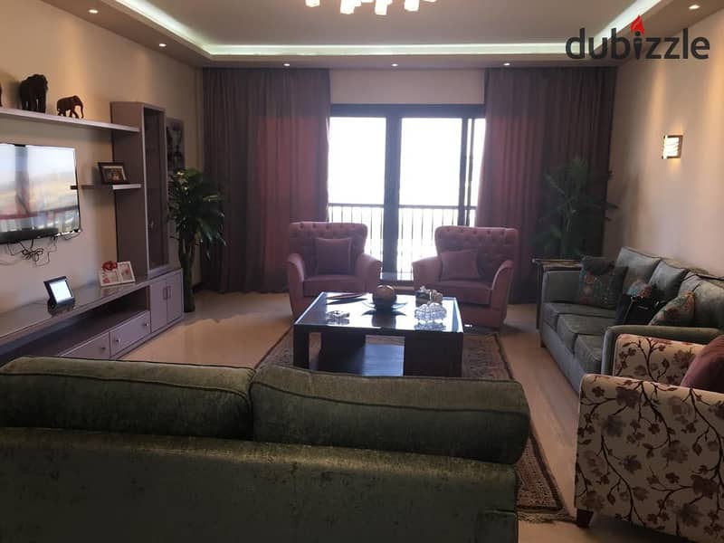 Fully furnished duplex with central air conditioning in Porto New Cairo Compound 29