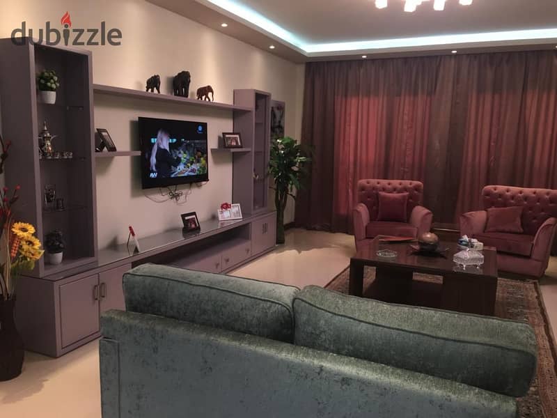 Fully furnished duplex with central air conditioning in Porto New Cairo Compound 35