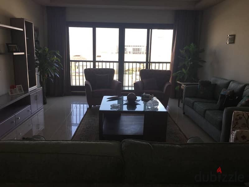 Fully furnished duplex with central air conditioning in Porto New Cairo Compound 36