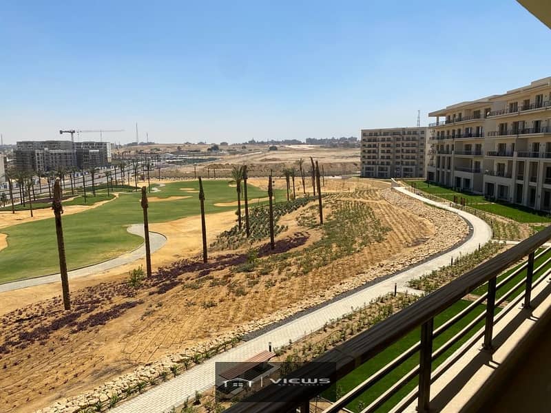 Apartment 140M amazing golf view facing north prime location Uptown cairo 1