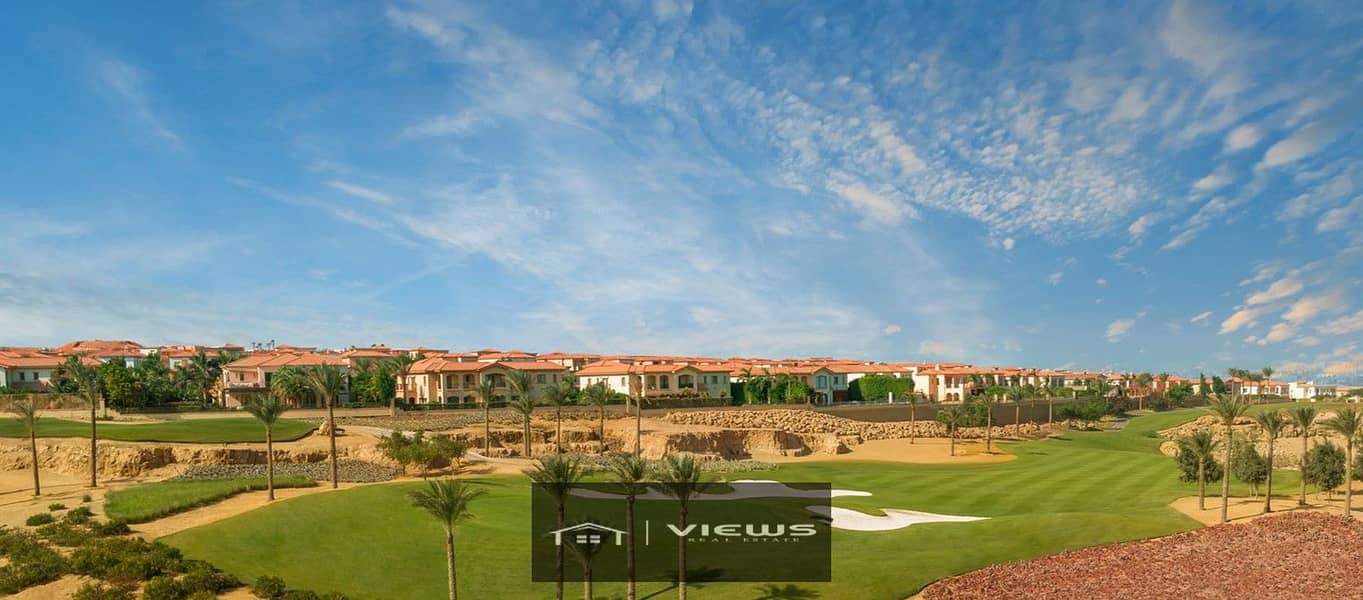 Apartment 140M amazing golf view facing north prime location Uptown cairo 2