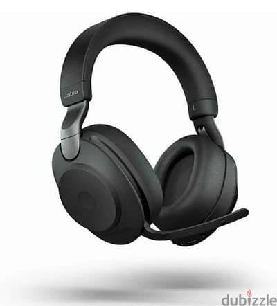 Jabra Evolve2 85 UC Wireless Headphones with Link380c, Stereo, Black