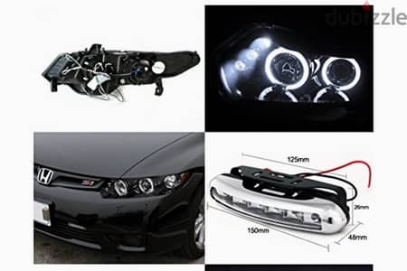 front xenon headlight