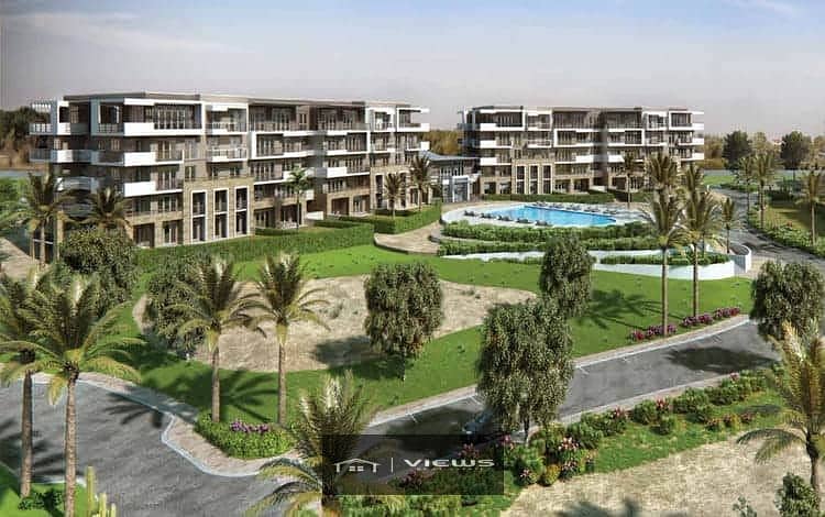 Apartment 223M facing north super lux finishing prime location Uptown cairo 2