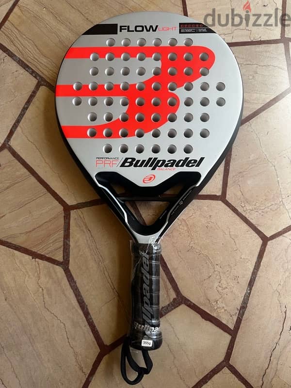 BULLPADEL BALANCE FLOW LIGHT 2200 NEW AND SEALED 2